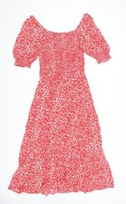 Emily & Me Women's Red Floral